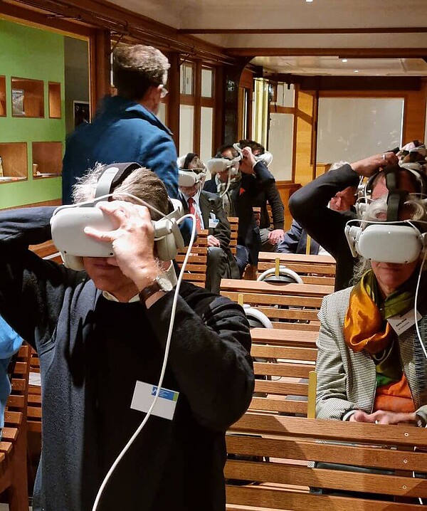 VR-Tour im Schwebodrom.
